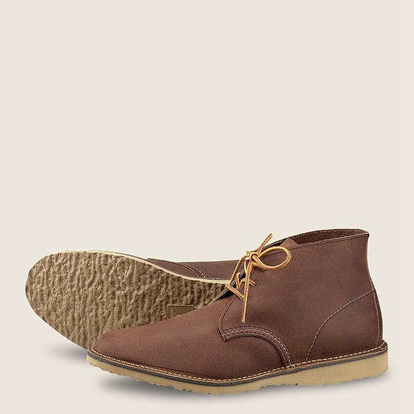 Red Wing Heritage Ayakkabı Erkek - Weekender – Chukka Yuma Deri - Kahverengi - 41SRPYDGZ